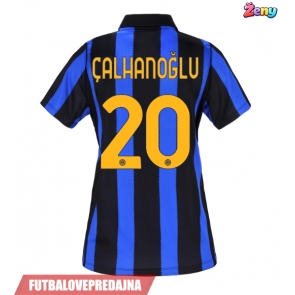 Lacne Ženy Futbalové dres Inter Milan Hakan Calhanoglu #20 2026-27 Krátky Rukáv - Domáci